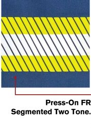 REFLECTIVE TAPE_Press-On_Two-Tone-Segmented